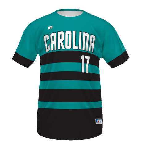 Russell Sublimated Turbo Crew Neck Jersey Team Baseball Jerseys