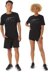 Asics Men's Stripe Short Sleeve Tee-1
