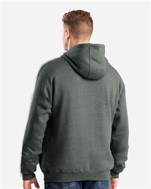 Berne Apparel Men's Heritage Zip Pocket Hooded Sweatshirt-2
