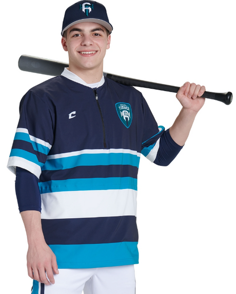 Champro Juice Traditional Short Sleeve Cage Jacket with Pockets League Outfitters