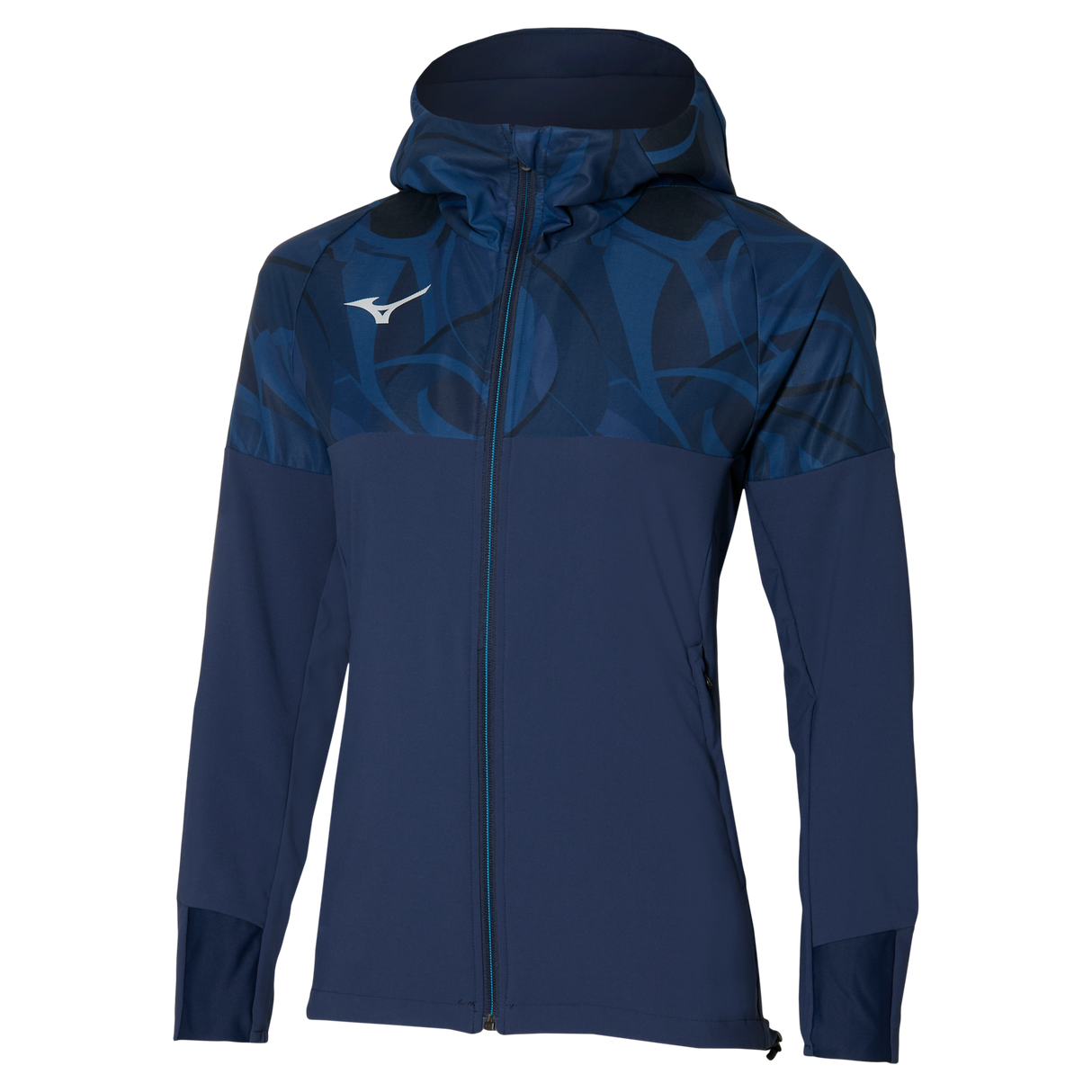 Mizuno Women's Paris Athlete Hooded Jacket-1