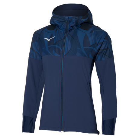 Mizuno Women's Paris Athlete Hooded Jacket-1