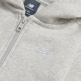 New Balance Boys' Brush Back Small Logo Full Zip Hoodie-3