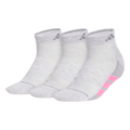 adidas Women's All Day Training 3-Pack Low Cut Sock Unisex Accessories Socks