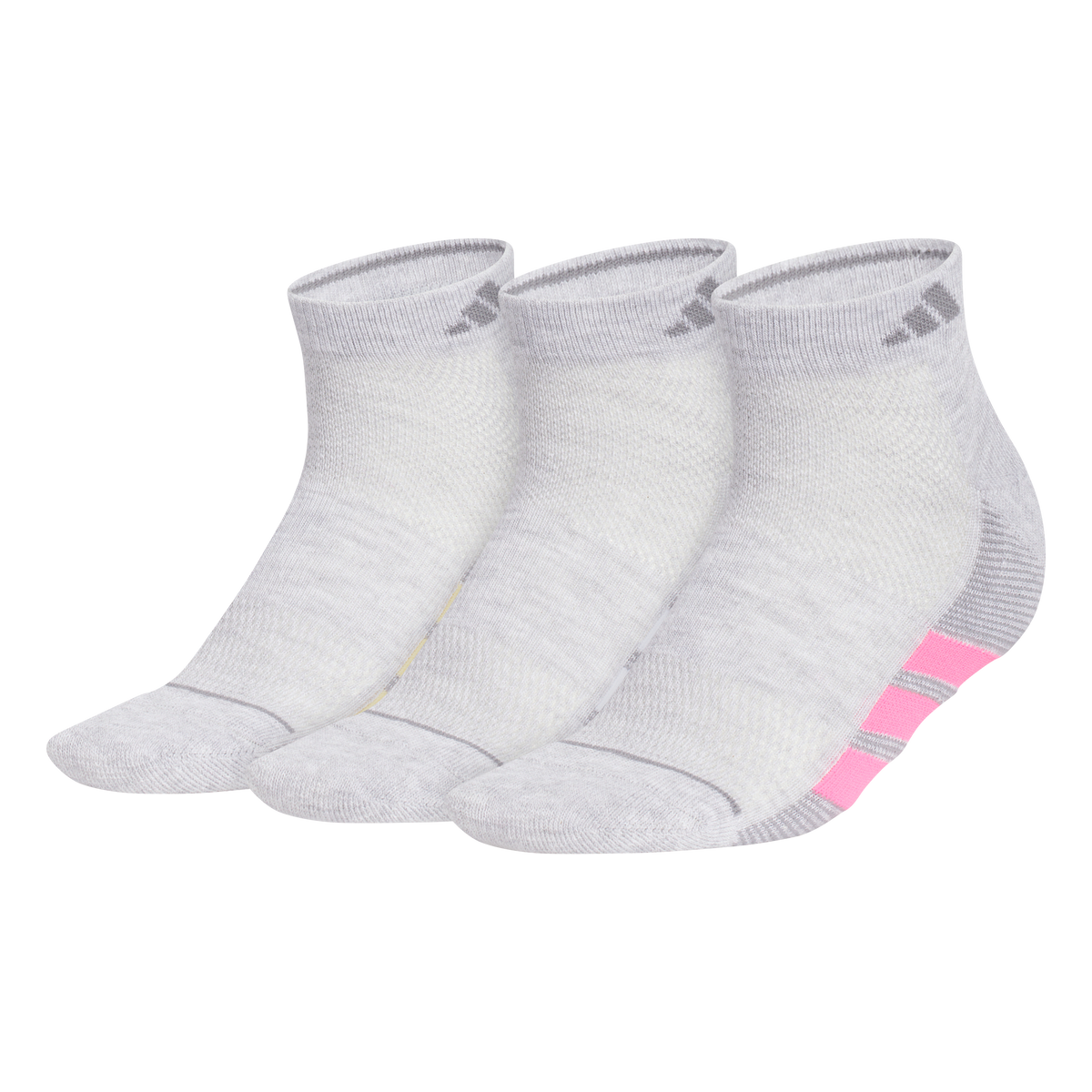 adidas Women's All Day Training 3-Pack Low Cut Sock Unisex Accessories Socks