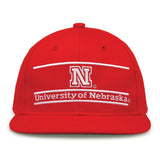 The Game Headwear Nebraska Retro Bar Snapback Hat