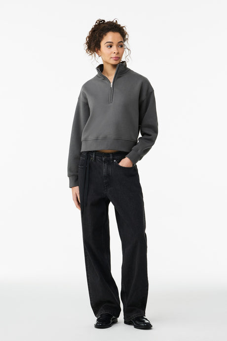Bella + Canvas Women's   10-Ounce 1/2-Zip Pullover