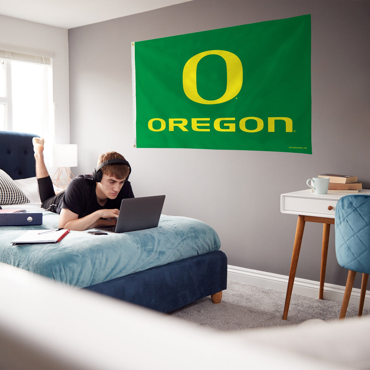 Rico Industries NCAA Oregon Ducks Standard 3' x 5' Banner Flag-3