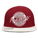 The Game Headwear Arkansas Wool Blend Snapback Collection Hat