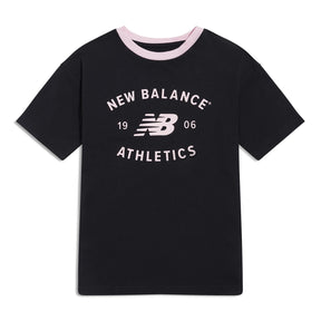 New Balance Girls' Athletics Varsity Graphic T-Shirt-1