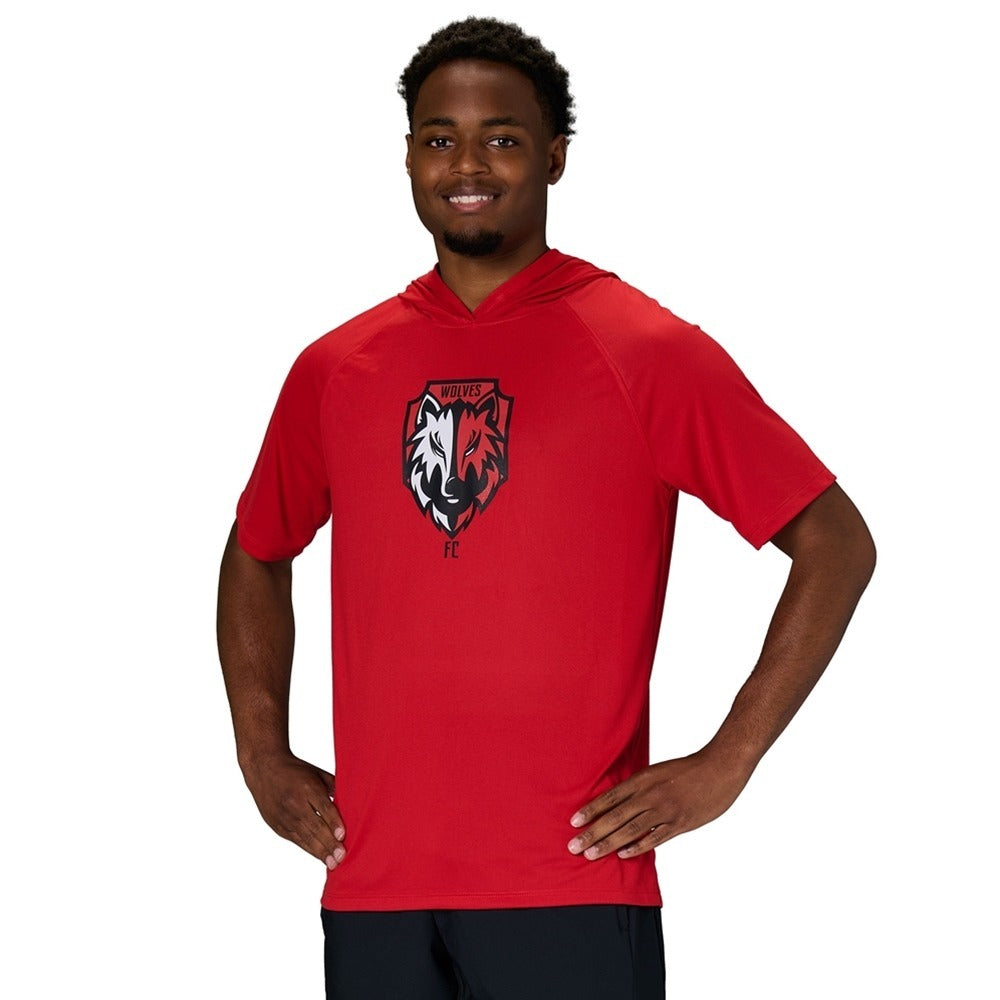 Champro Men's Arena Short Sleeve Hoodie T-Shirt