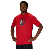 Champro Men's Arena Short Sleeve Hoodie T-Shirt