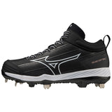 Mizuno Women's Sweep 6 Mid Metal Softball Cleats-1