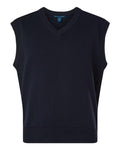 Devon & Jones Men's New Classics V-Neck Sweater Vest-1