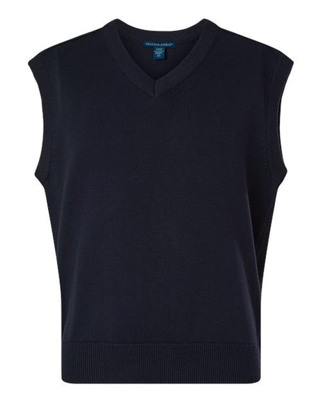 Devon & Jones Men's New Classics V-Neck Sweater Vest-1
