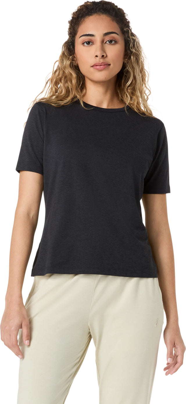 Asics Women's Refined Texture Short Sleeve Top-1
