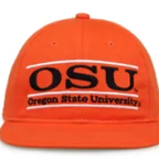The Game Headwear Oregon State Retro Bar Design Hat