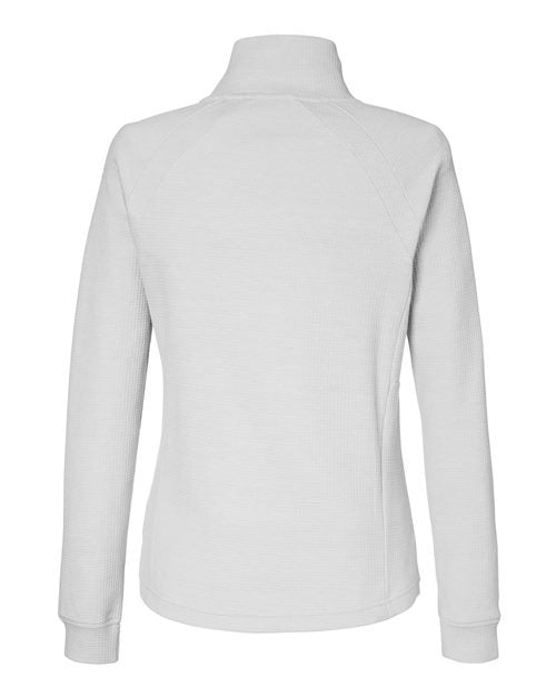 North End Women's Rhythm Waffle Cross-Neck Pullover-2