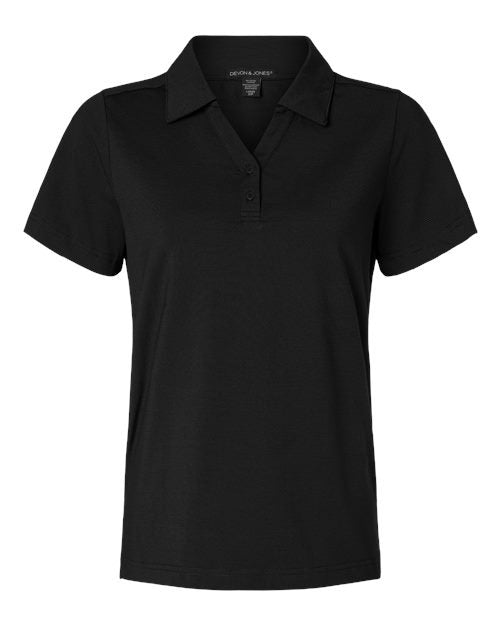Devon & Jones Women's Motion Shadow Stripe Polo-1
