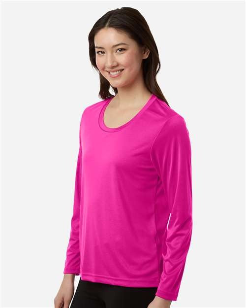 CORE365 Women's Capital Performance Long Sleeve T-Shirt-4