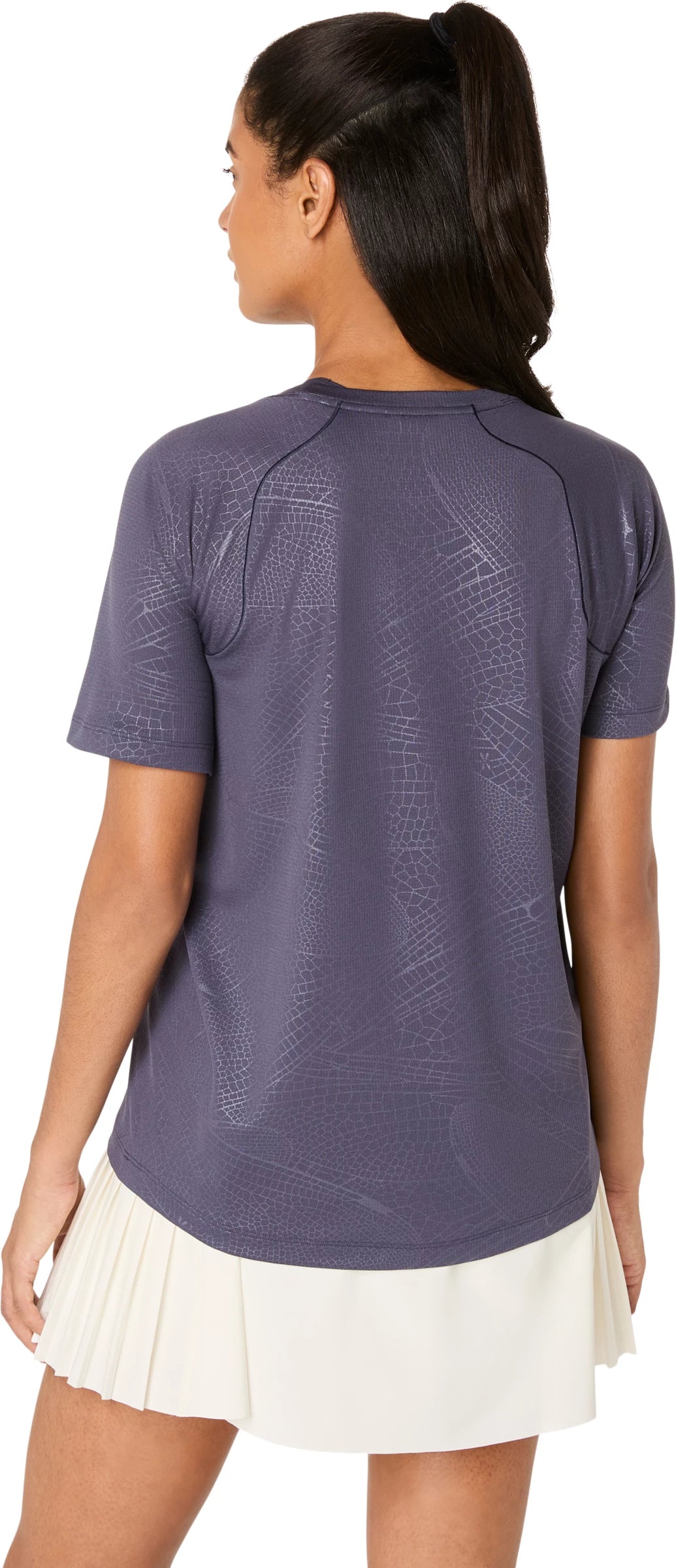 Asics Women's Game All Over Print Short Sleeve Top-2