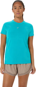 Asics Women's Road Seamless Short Sleeve Top-1