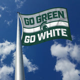 Rico Industries NCAA Michigan State Spartans Bold 3' x 5' Banner Flag-2