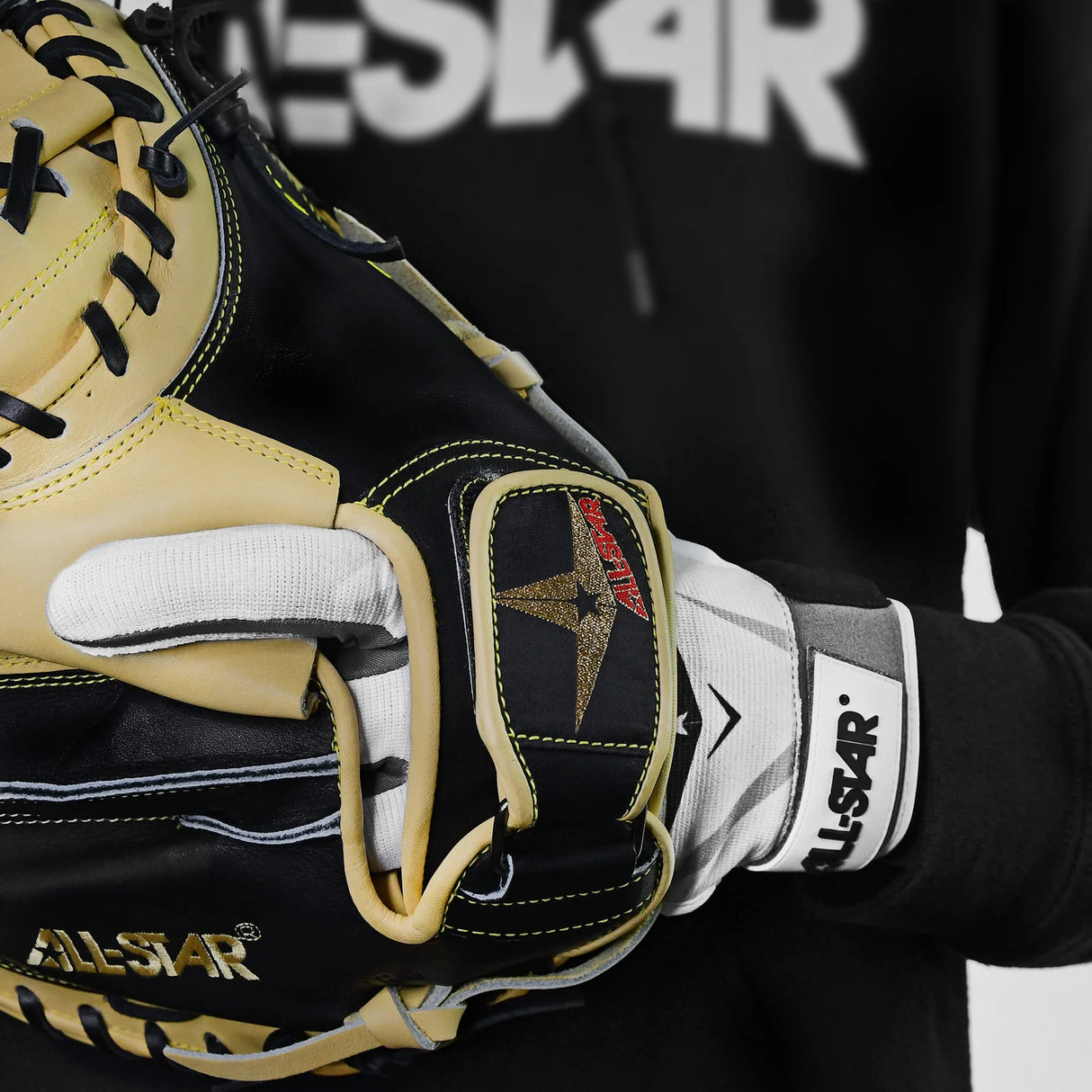 All Star Adult S7 Axis Padded Inner Catcher Glove-3