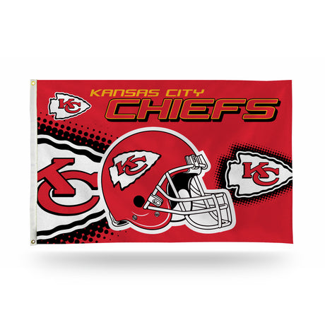 NFL Kansas City Chiefs 3x5 Banner Flag Fan Gear NFL Kansas City Chiefs