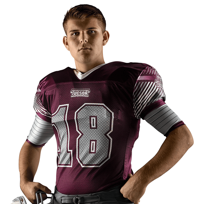 Sublimated online football uniforms