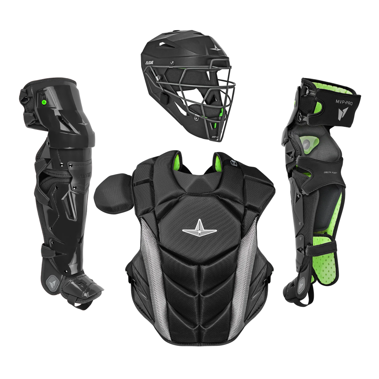 All Star MVP-PRO™ Series Baseball Catcher's Kit
