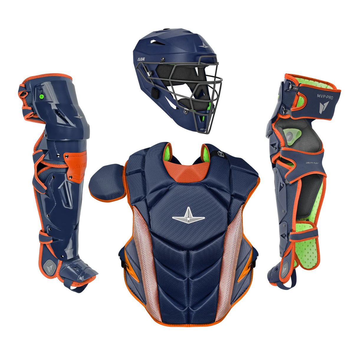All Star MVP-PRO™ Series Baseball Catcher's Kit
