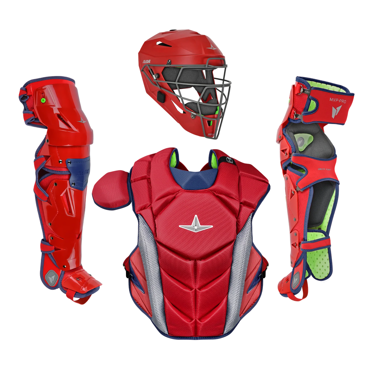 All Star MVP-PRO™ Series Baseball Catcher's Kit
