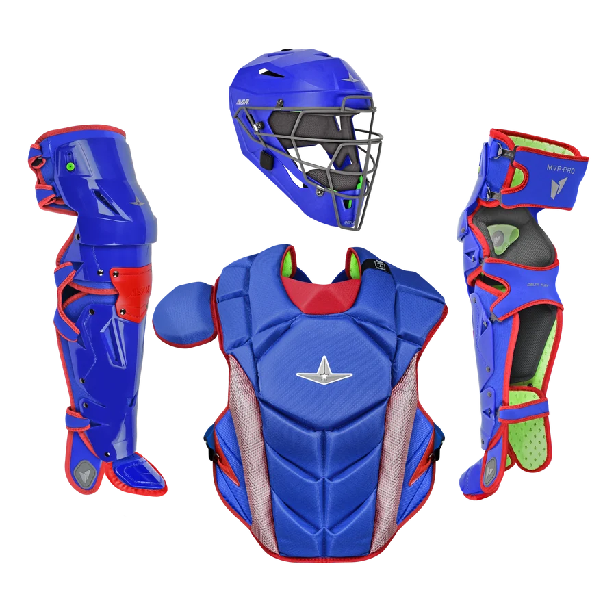 All Star MVP-PRO™ LT Series Baseball Catcher's Kit Baseball Catcher's Protective Equipment All