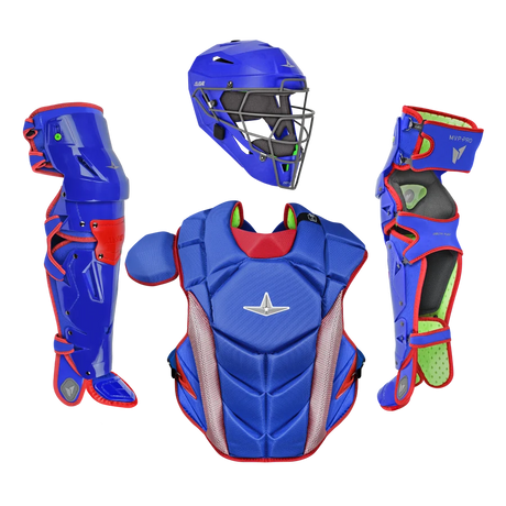 All Star MVP-PRO™ LT Series Baseball Catcher's Kit Baseball Catcher's Protective Equipment All