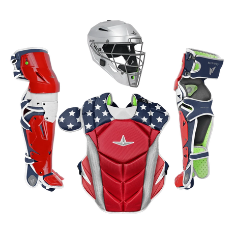 All Star MVP-PRO™ LT Series Baseball Catcher's Kit Baseball Catcher's Protective Equipment All