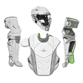 All Star MVP-PRO™ LT Series Baseball Catcher's Kit Baseball Catcher's Protective Equipment All