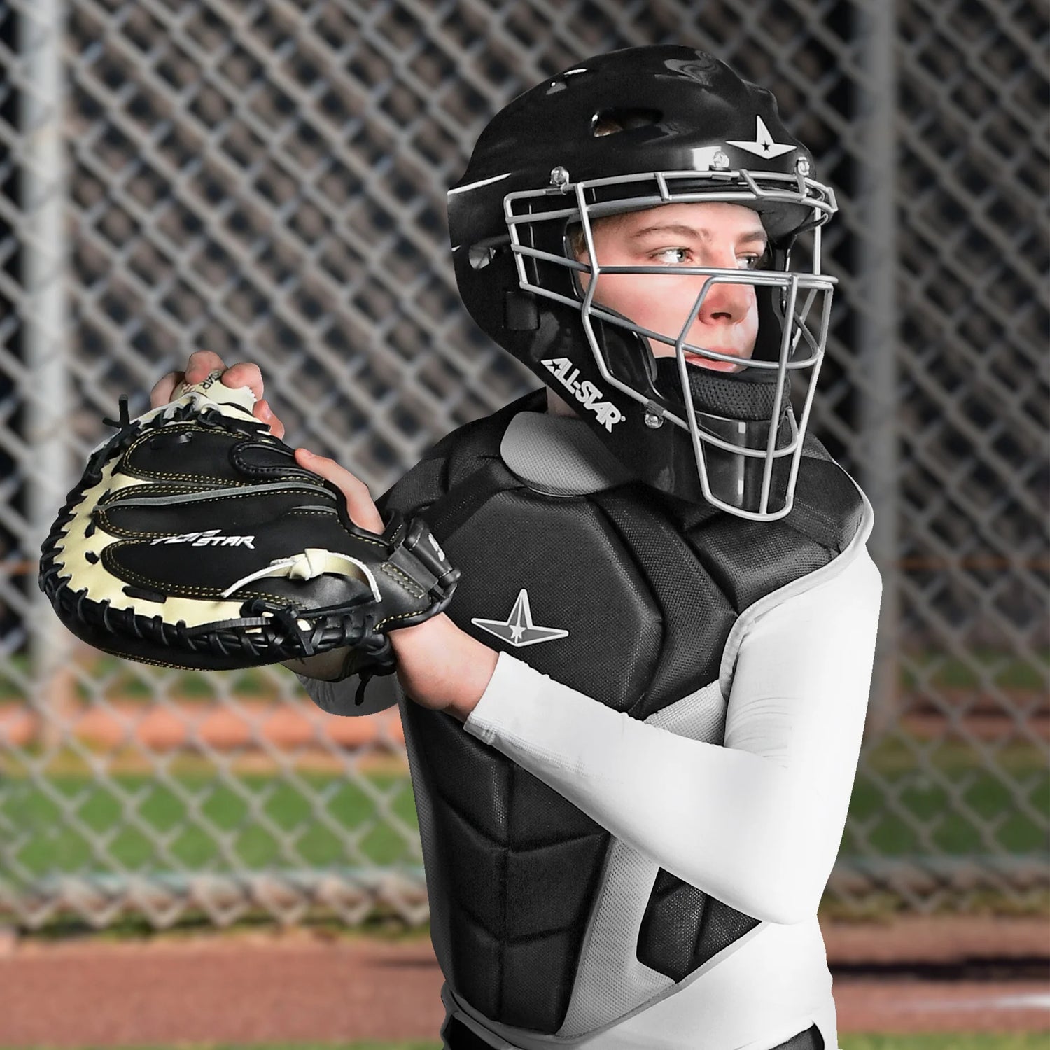 All Star Youth Top Star 31.5" Catcher Mitt-6