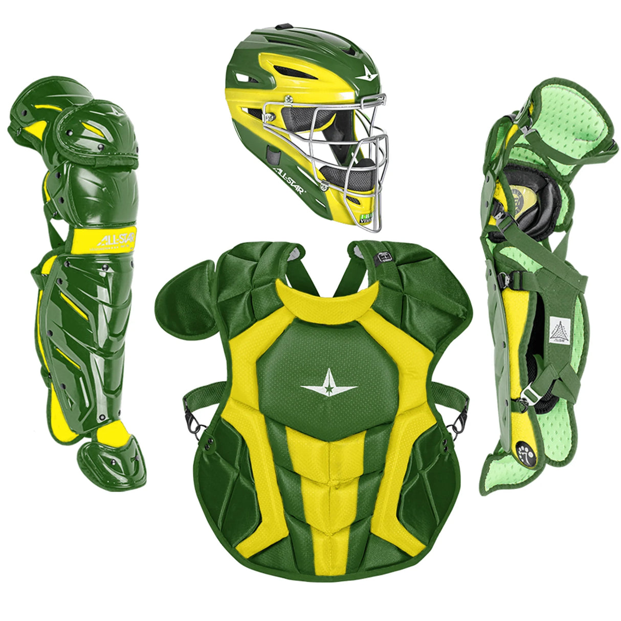All Star Youth & Intermediate S7 AXIS™ Professional Baseball Catcher's Kit