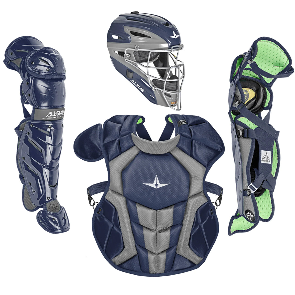 All Star Youth & Intermediate S7 AXIS™ Professional Baseball Catcher's Kit
