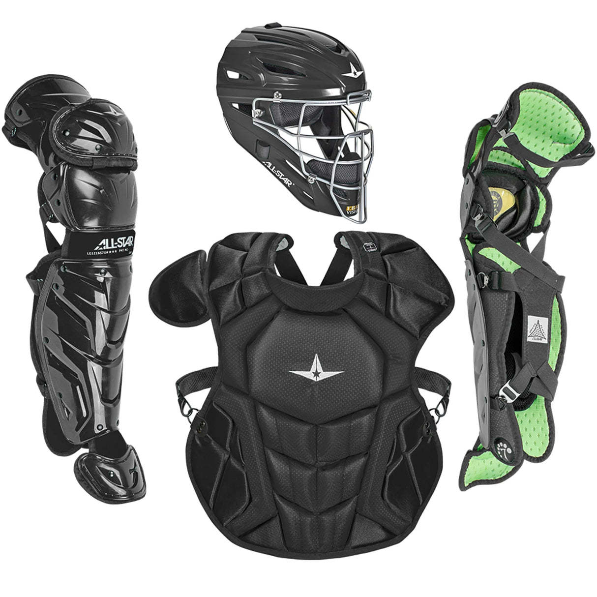 All Star Youth & Intermediate S7 AXIS™ Professional Baseball Catcher's Kit