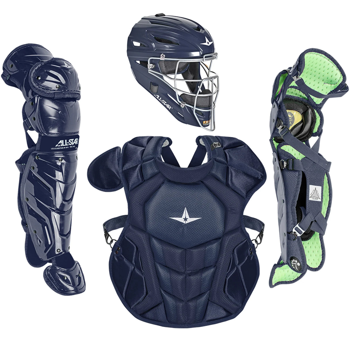 All Star Youth & Intermediate S7 AXIS™ Professional Baseball Catcher's Kit