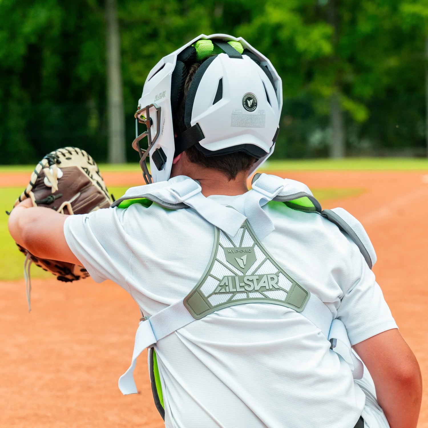 All Star MVP-Pro™ Series LT Baseball Catcher Helmet Baseball Catcher's Protective Equipment All