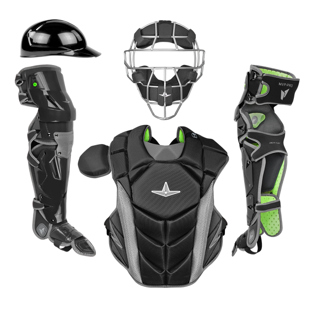 All Star MVP-PRO™ Series Baseball Catcher's Kit with Traditional Mask