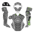 All Star MVP-PRO™ Series Baseball Catcher's Kit with Traditional Mask