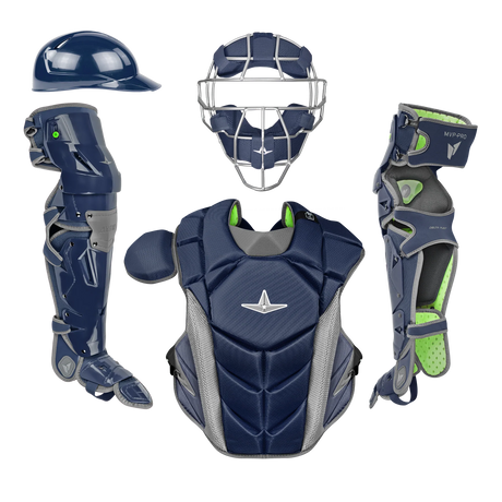 All Star MVP-PRO™ Series Baseball Catcher's Kit with Traditional Mask