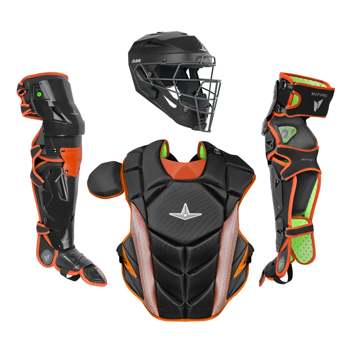 All Star MVP-PRO™ Series Baseball Catcher's Kit
