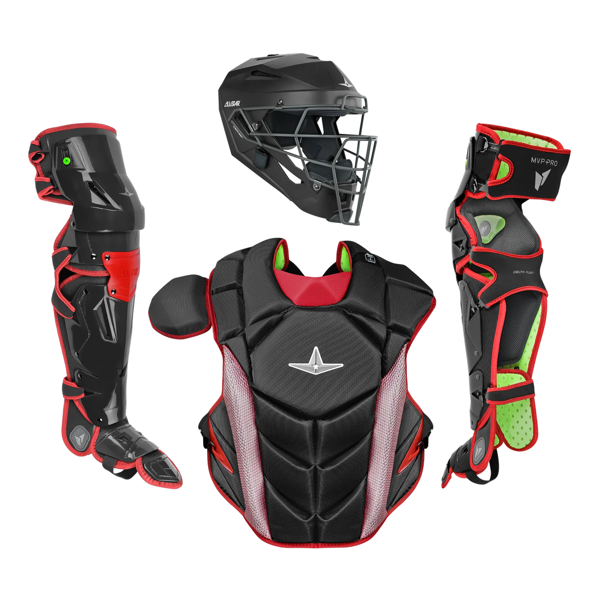 All Star MVP-PRO™ Series Baseball Catcher's Kit
