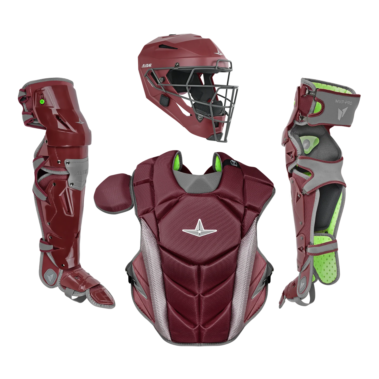 All Star MVP-PRO™ Series Baseball Catcher's Kit
