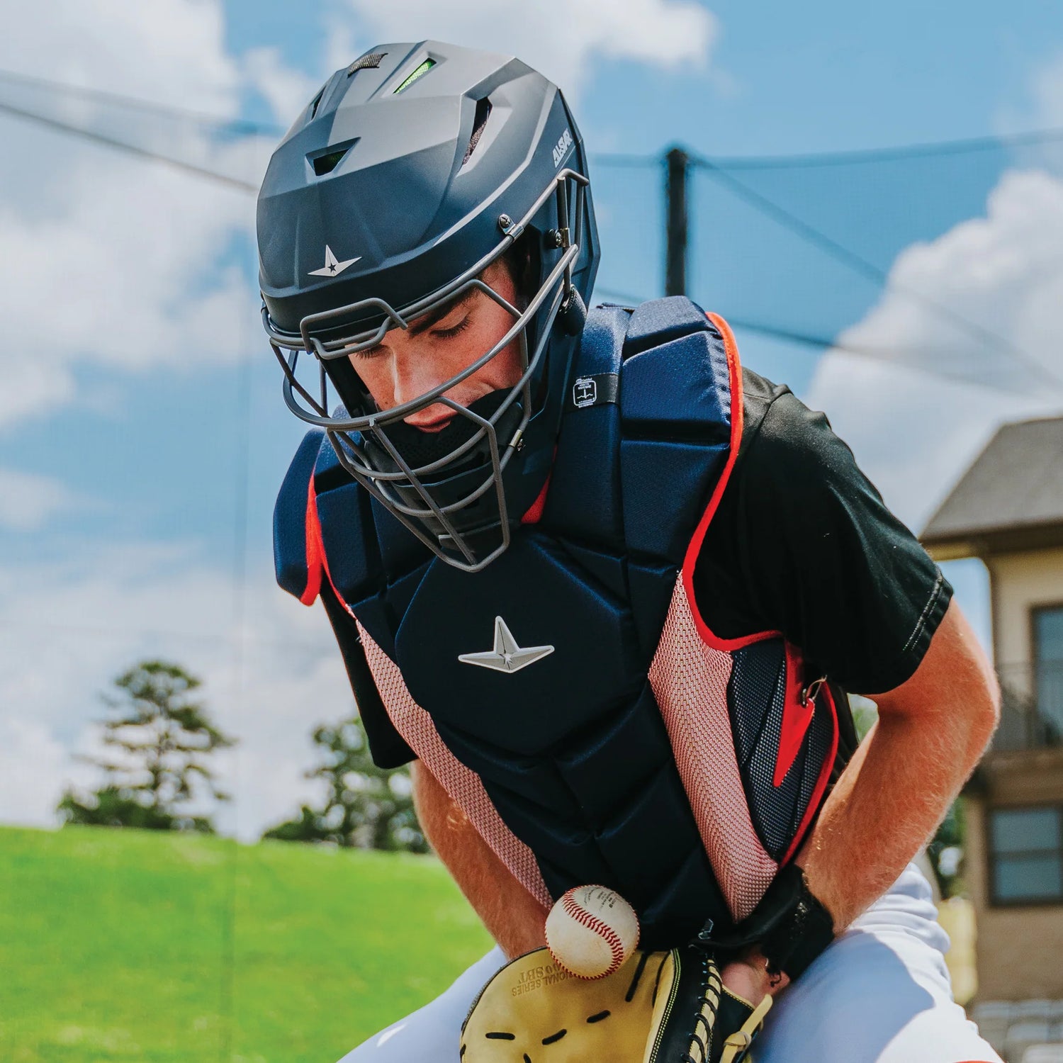 All Star MVP-Pro™ Catcher Helmet-2